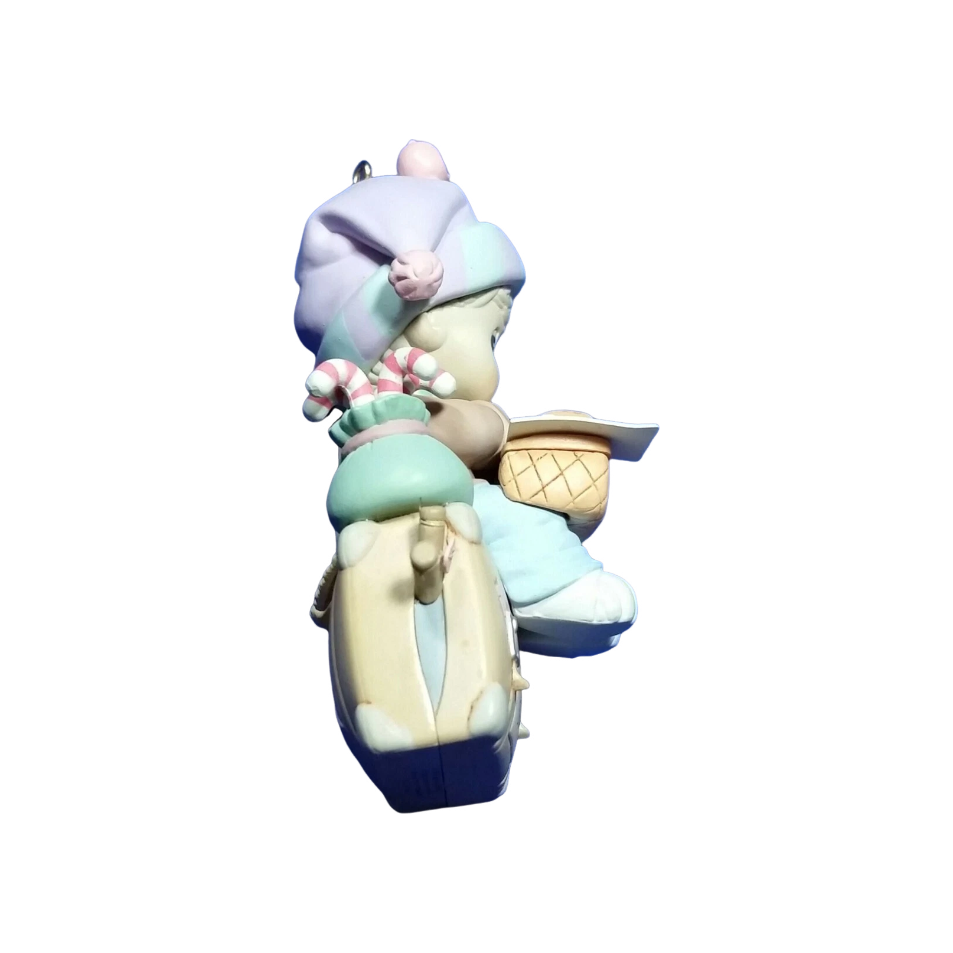1992 Holiday Expressions - "I'll Be Home for Christmas" Enesco Ornament (Precious Moments) 588628 Image4