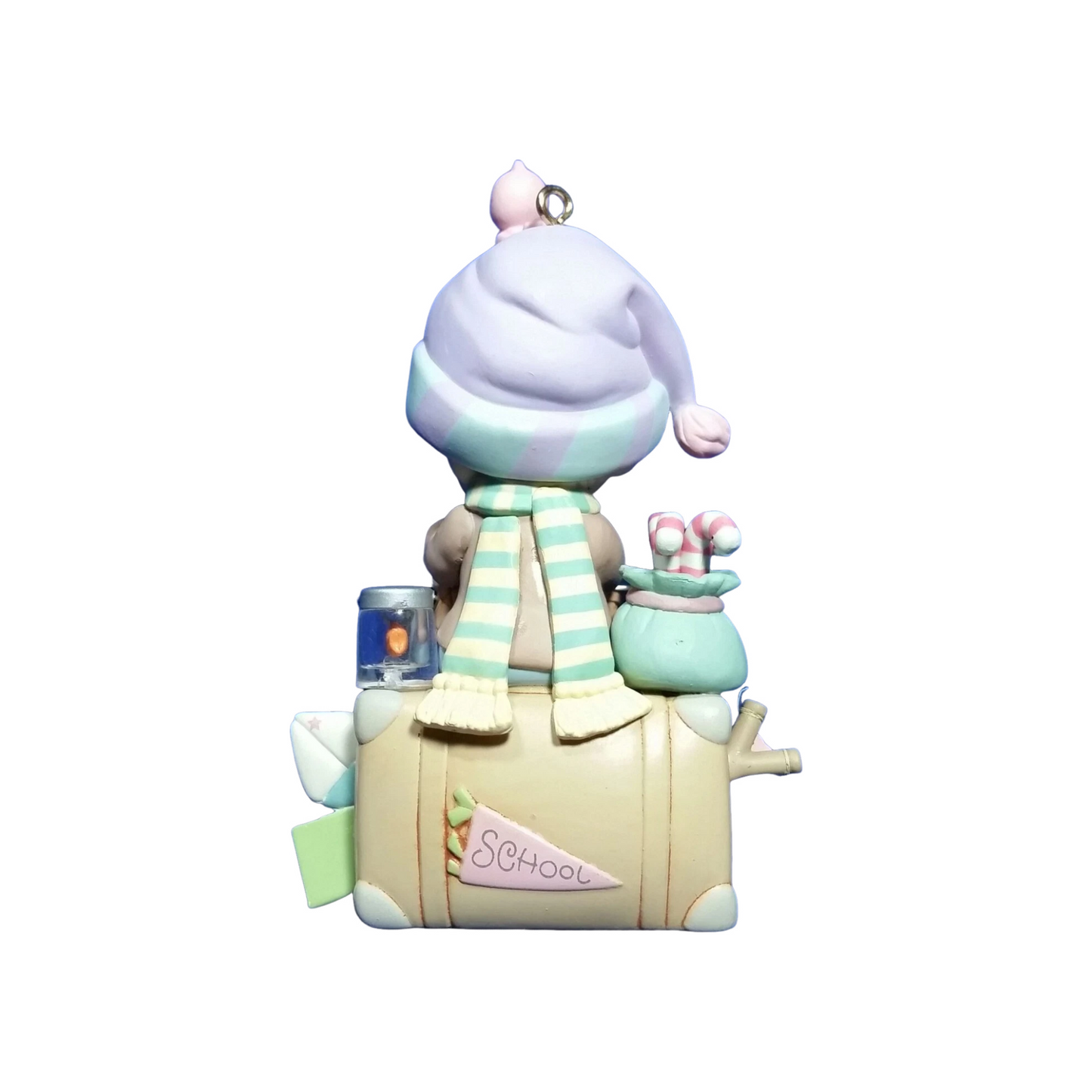 1992 Holiday Expressions - "I'll Be Home for Christmas" Enesco Ornament (Precious Moments) 588628 Image6