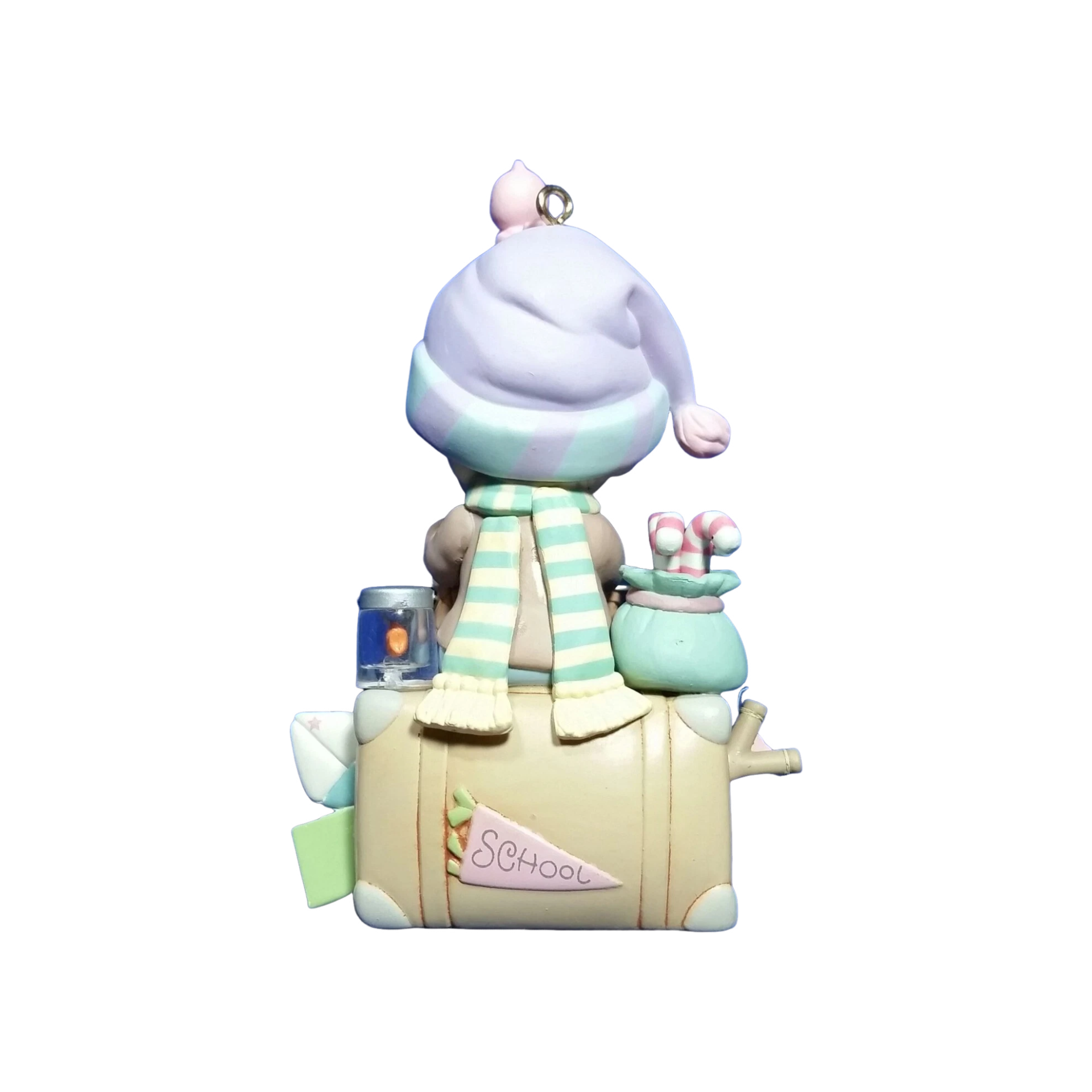 1992 Holiday Expressions - "I'll Be Home for Christmas" Enesco Ornament (Precious Moments) 588628 Image6