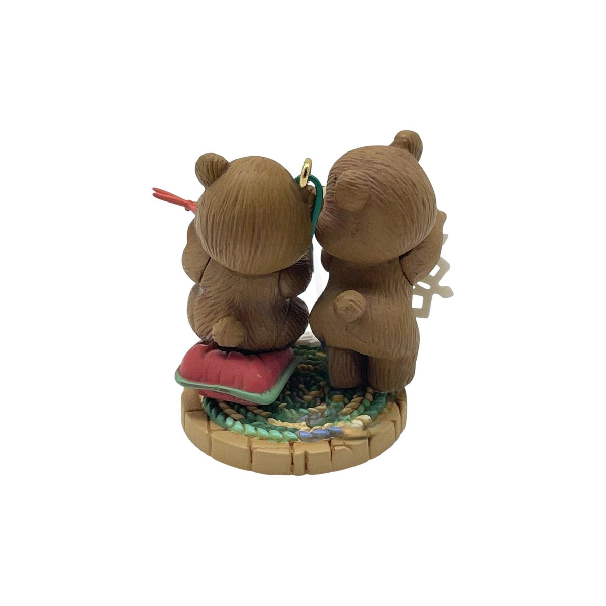 1992 Holiday Helpers Carlton Cards Ornaments (Teddy Bear) 120491-2 Image4