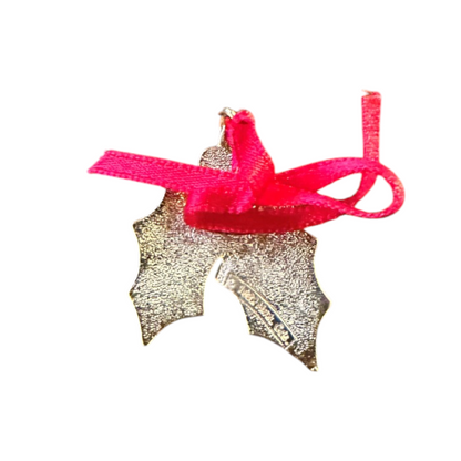 1992 Holiday Holly Hallmark Ornament (Precious Edition) QXM5364