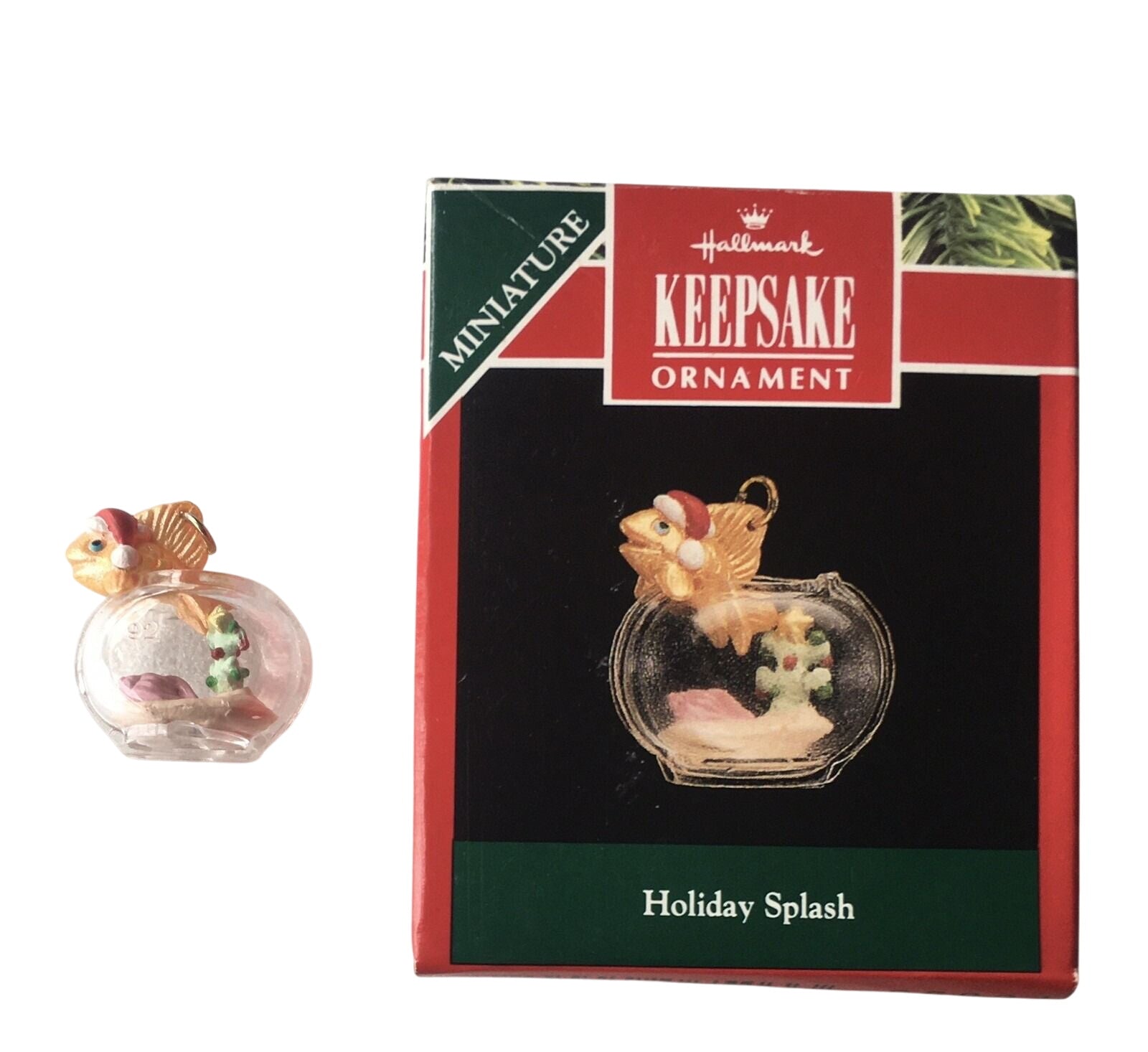 1992 Holiday Splash Hallmark Ornament (Fish) QXM5834