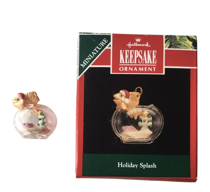 1992 Holiday Splash Hallmark Ornament (Fish) QXM5834