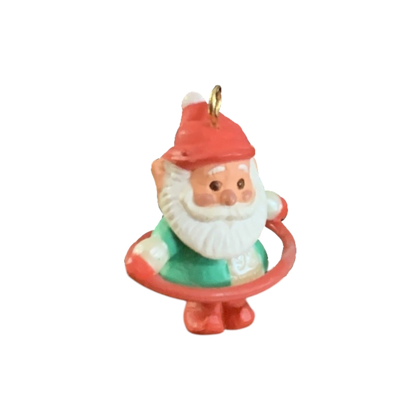 1992 Hoop It Up (Santa Claus) Hallmark Ornament QXM583-1 Image1