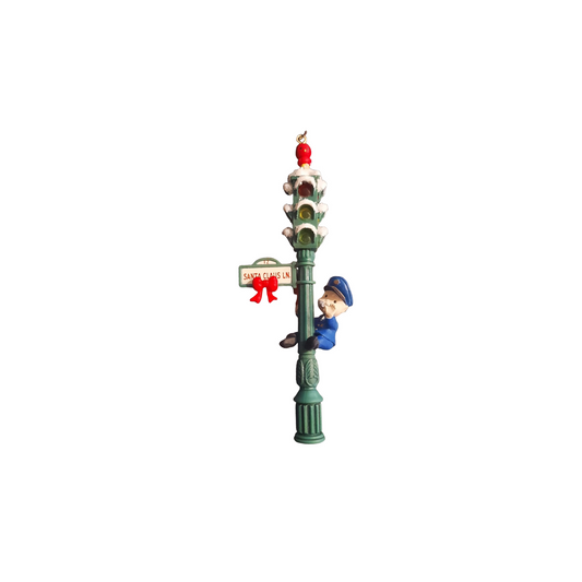 1992 It's a Go For Christmas - Fifth Issue in the "Handy Dandy Elf" Series Enesco Ornament (Bird) 587095 Image1