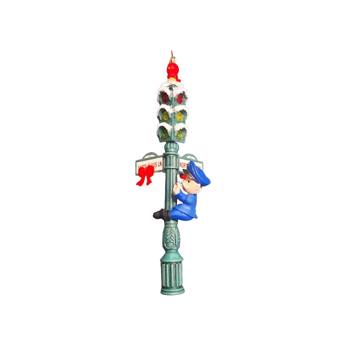 1992 It's a Go For Christmas - Fifth Issue in the "Handy Dandy Elf" Series Enesco Ornament (Bird) 587095 Image3