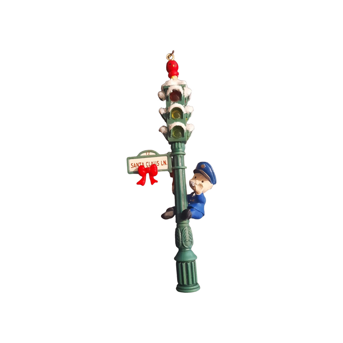 1992 It's a Go For Christmas - Fifth Issue in the "Handy Dandy Elf" Series Enesco Ornament (Bird) 587095 Image4