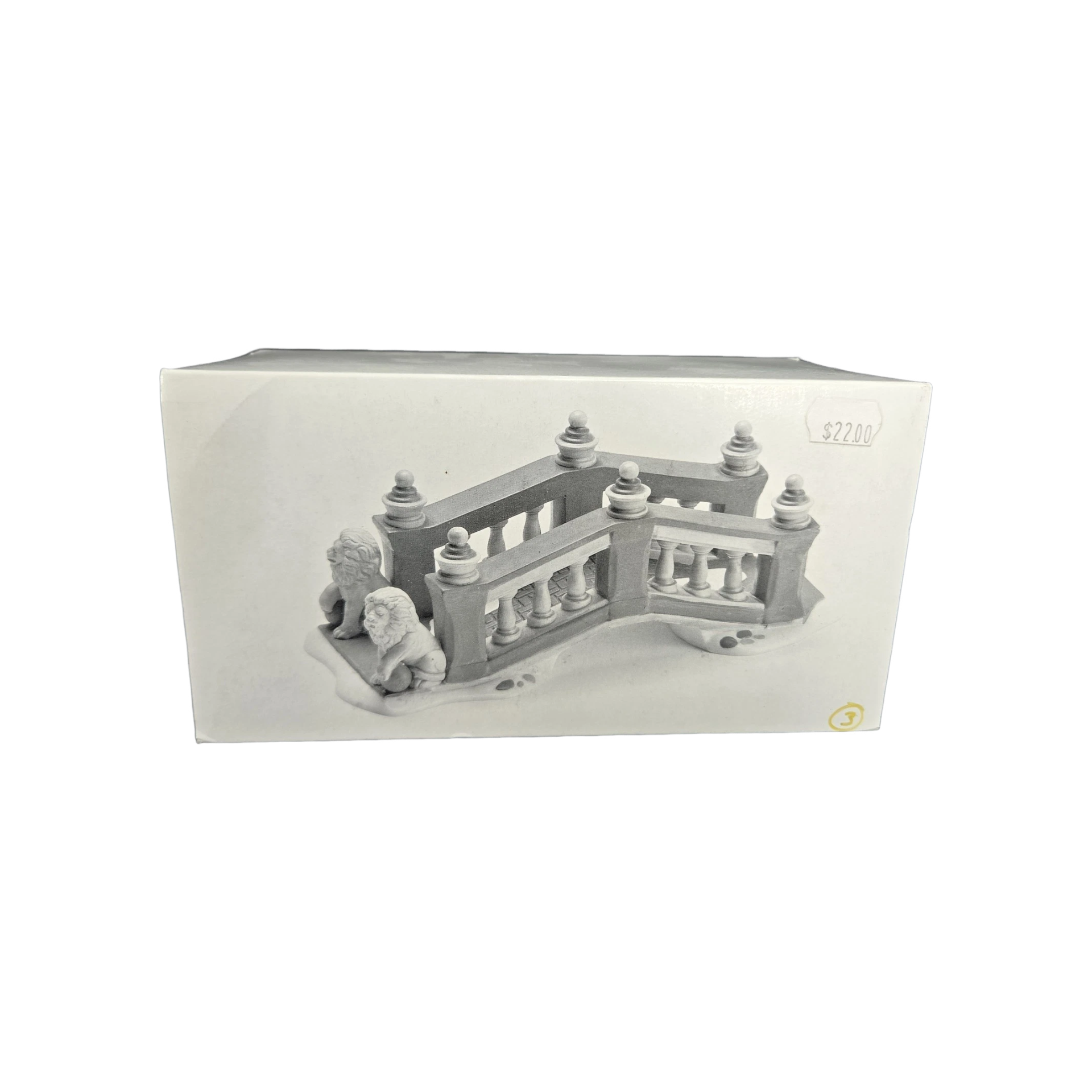 1992 Lionhead Bridge Dickens’ Village Series, item #56.58645 Department 56 1447944 Image8