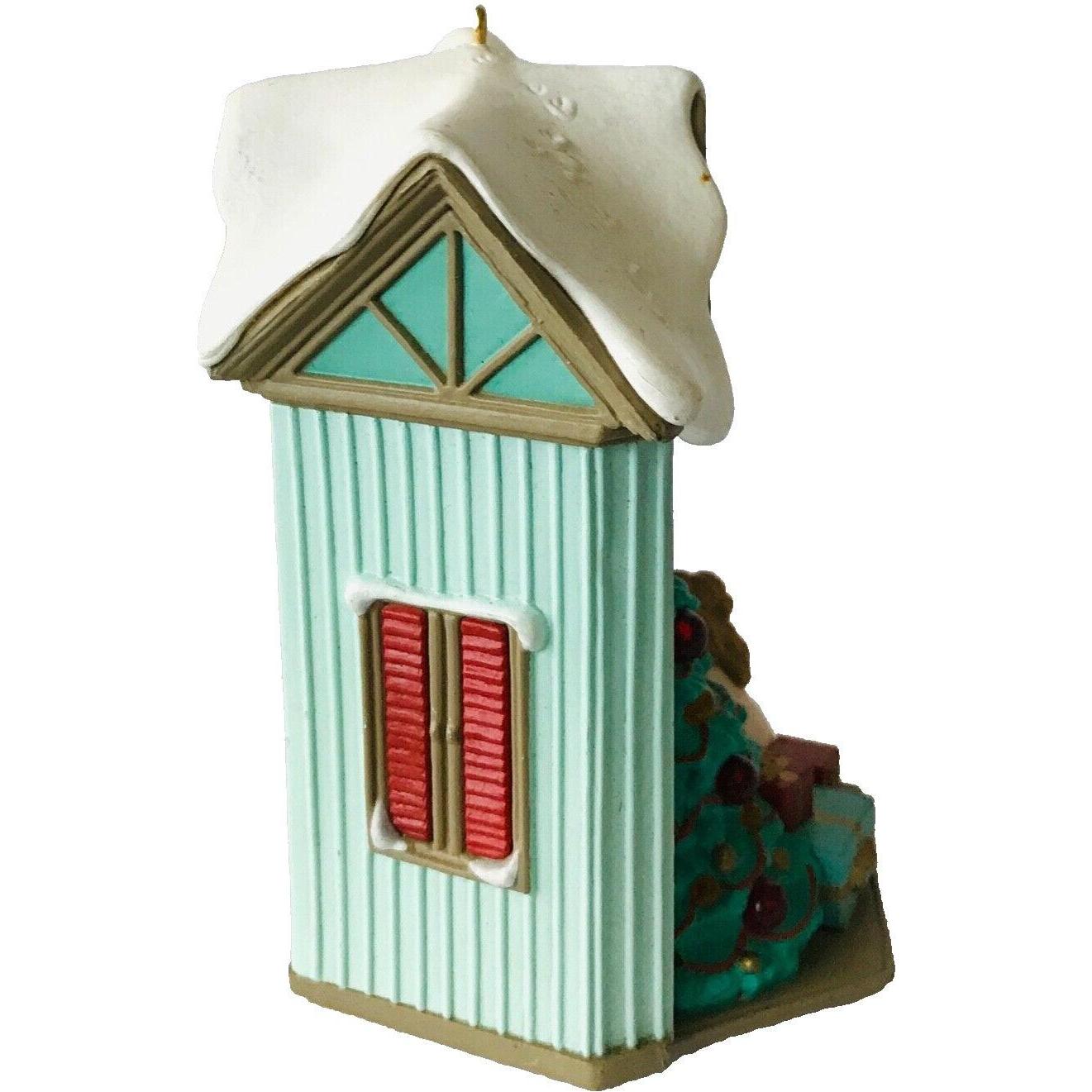 1992 Look! It's Santa Hallmark Ornament (Home) QLX7094