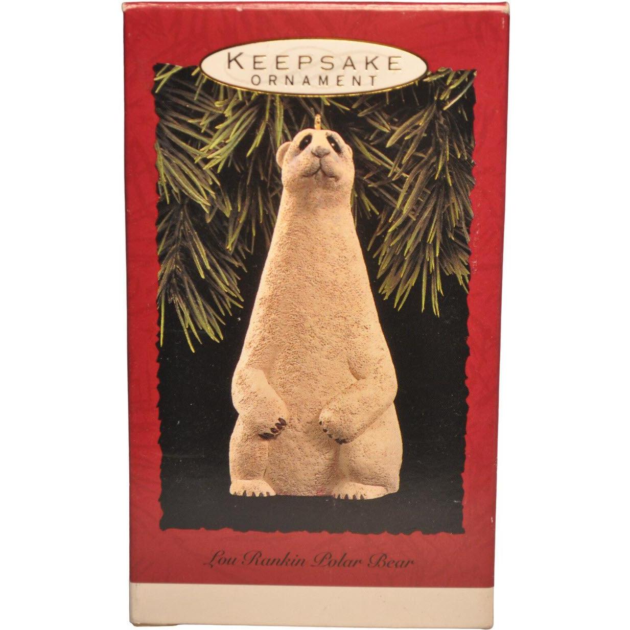 1992 Lou RankinPolar Bear Hallmark Ornament (Animal) QX5745