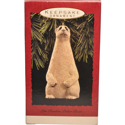 1992 Lou RankinPolar Bear Hallmark Ornament (Animal) QX5745