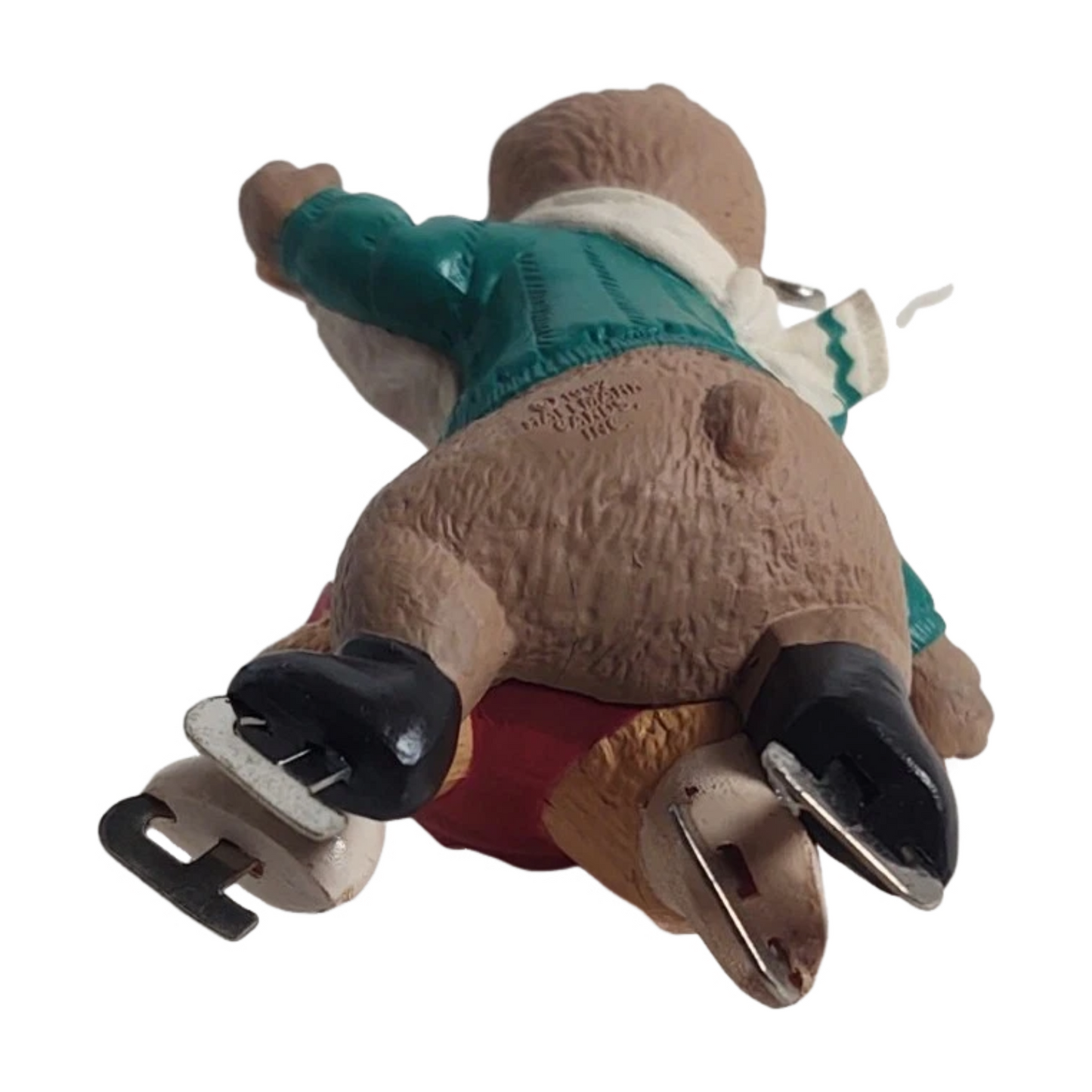 1992 Love to Skate Hallmark Ornament (Teddy Bear) QX4841 Image4
