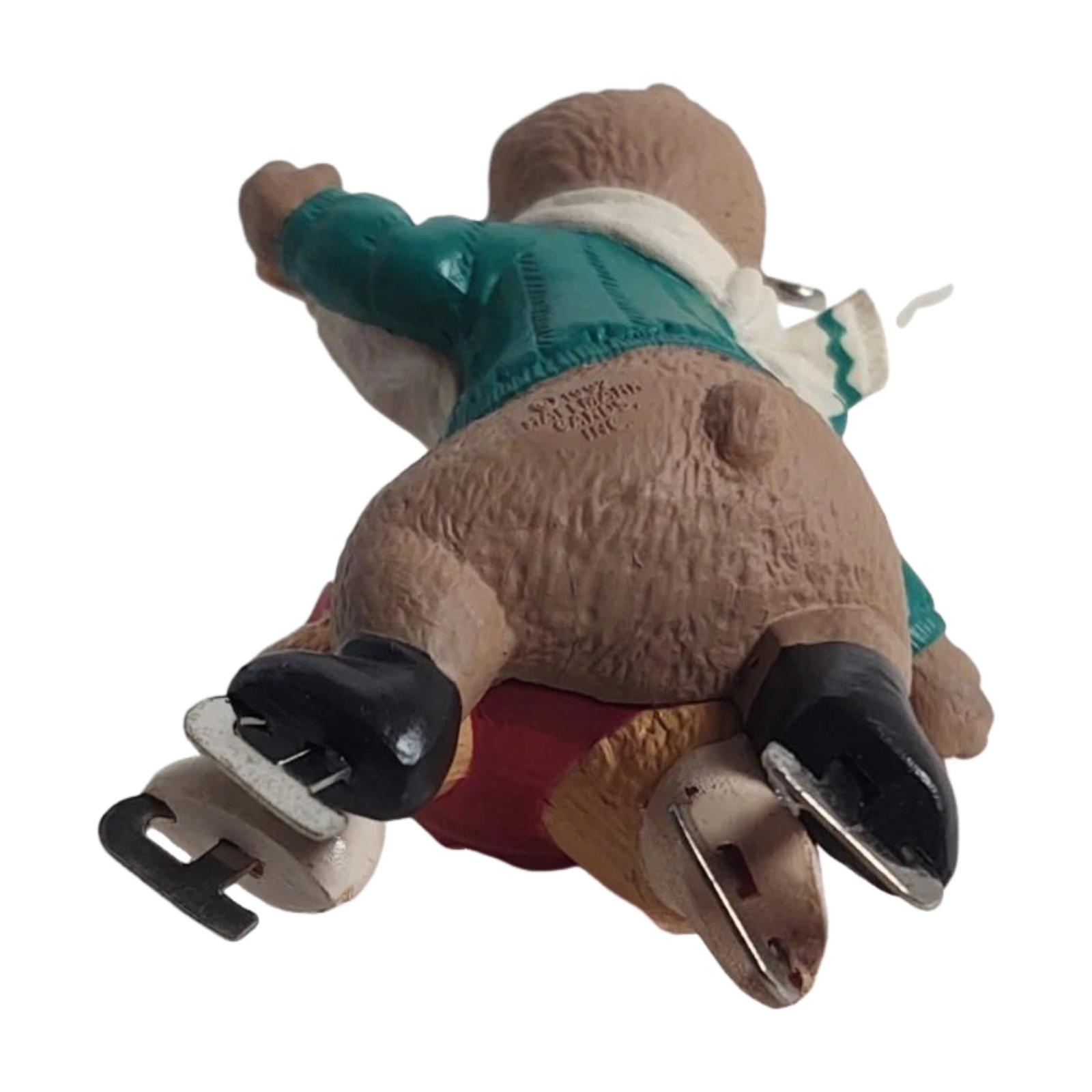 1992 Love to Skate Hallmark Ornament (Teddy Bear) QX4841 Image4