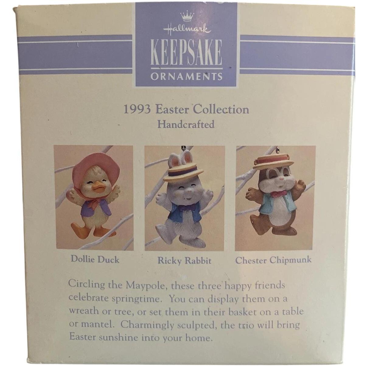1992 Maypole Stroll Hallmark Ornament (Easter Parade) QEO8395