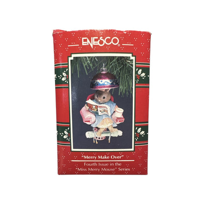 1992 Merry Make Over Miss Mouse Enesco Ornament 589586 Image2