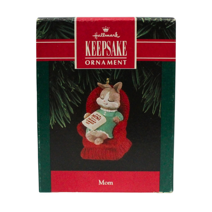 1992 Mom Hallmark Ornament (Bunny) QX5164