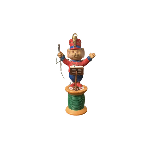 1992 Music, Mice-Tro! - First Issue in the "Mouse Band" Series Enesco Ornament (Mouse) 575143 Image1