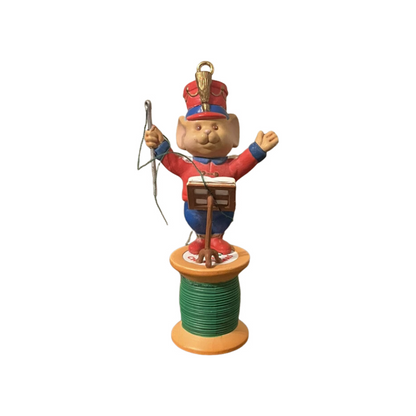1992 Music, Mice-Tro! - First Issue in the "Mouse Band" Series Enesco Ornament (Mouse) 575143 Image3