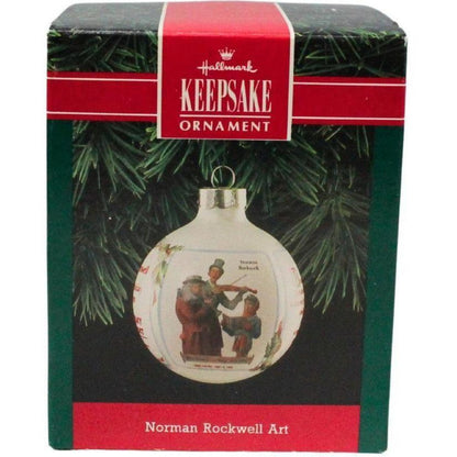 1992 Norman Rockwell Art Hallmark Ornament (Norman Rockwell) QX2224