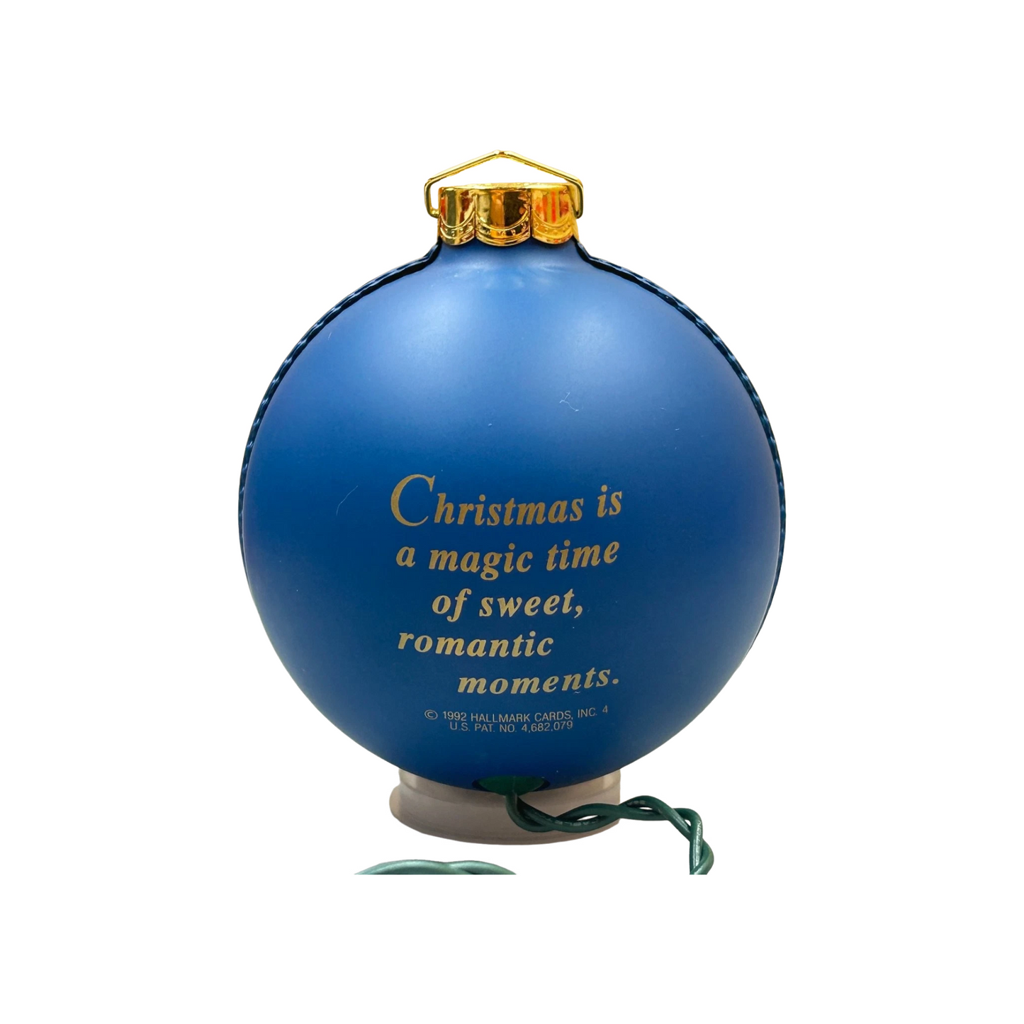 1992 Our First Christmas Together Hallmark Ornament (Our Christmas Together) QLX7221 Image4