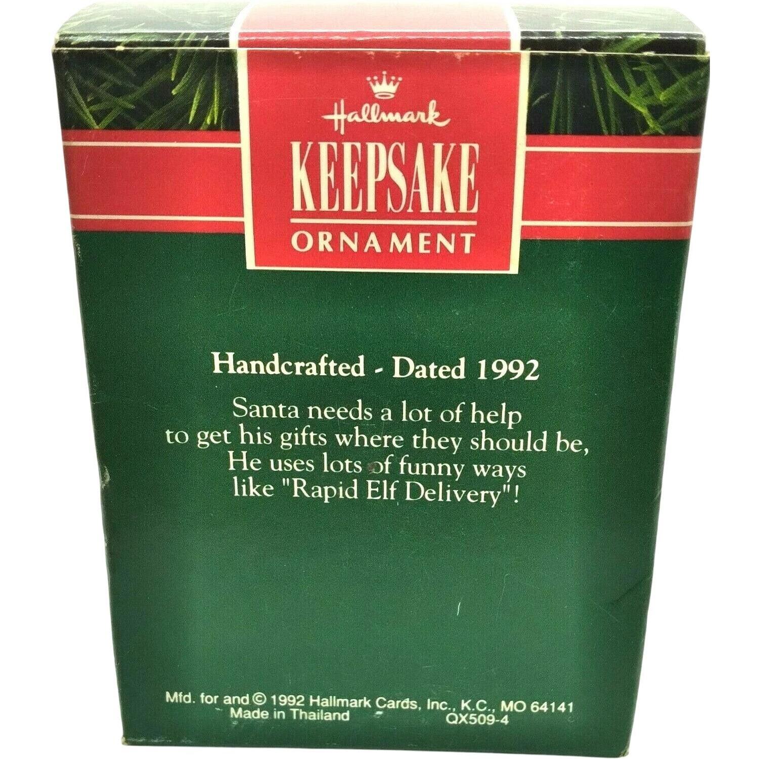 1992 Rapid Delivery Hallmark Ornament (Rapid Delivery) QX5094
