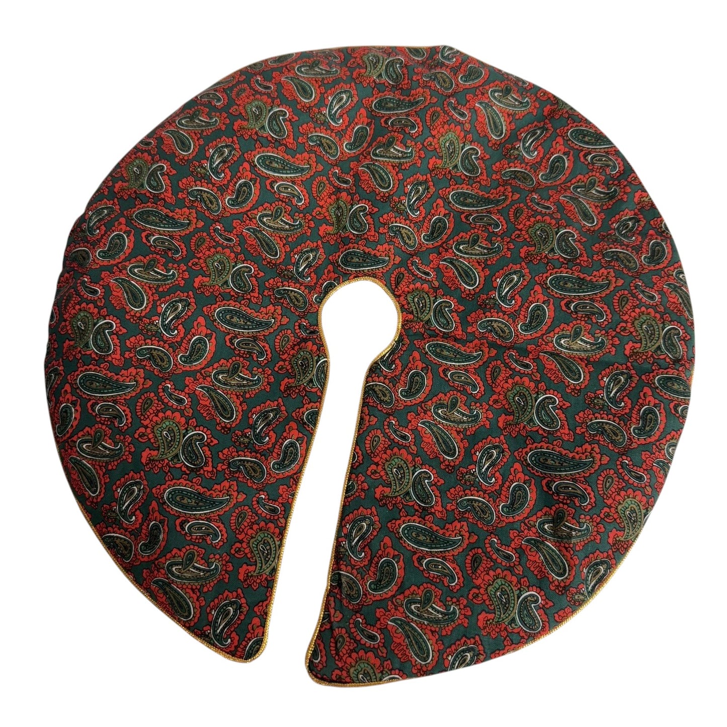 1992 Reversible Miniature Tree Skirt (Miniature Ornament)