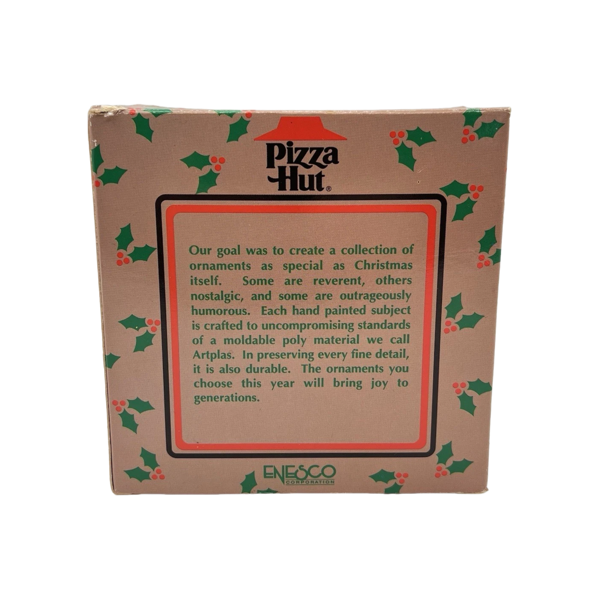 1992 "Special Pizza Delivery" - First Issue in the "Pizza Hut" Series Enesco Ornament (Enesco) 832812 Image8