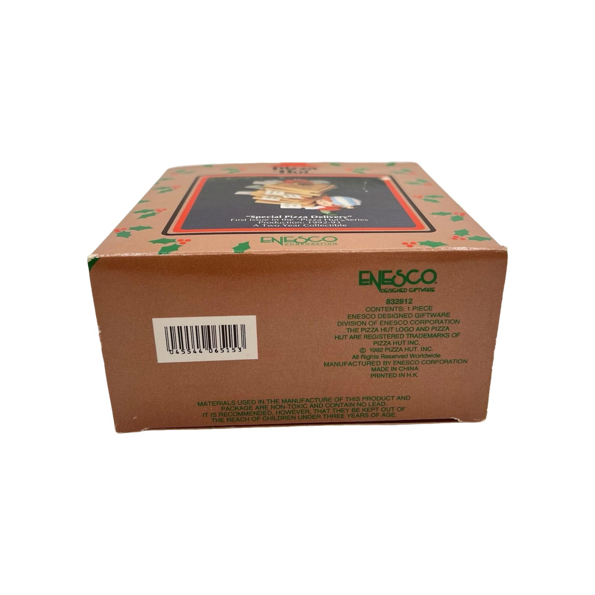 1992 "Special Pizza Delivery" - First Issue in the "Pizza Hut" Series Enesco Ornament (Enesco) 832812 Image9