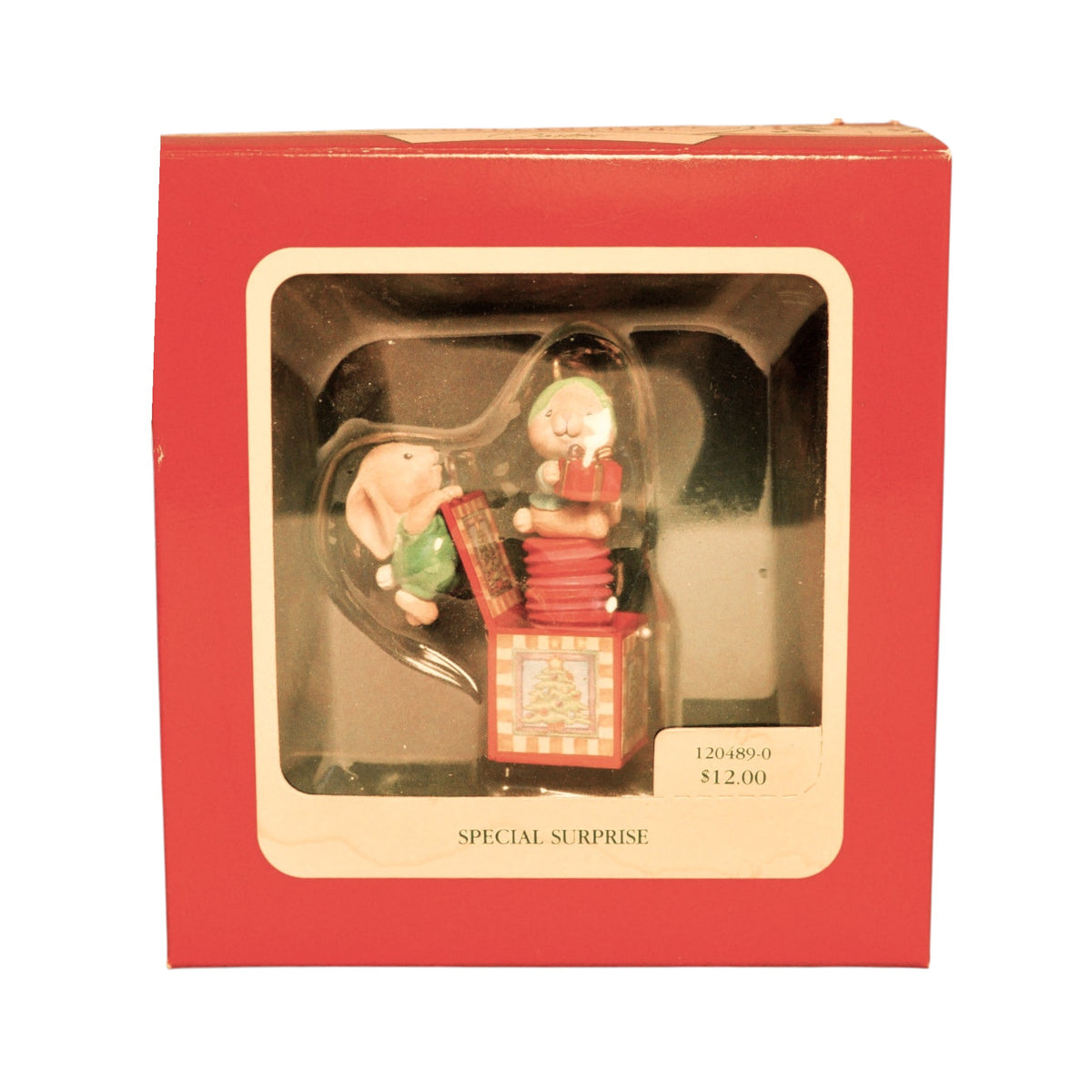 1992 Special Surprise (Bunny) (Family) Carlton Cards Heirloom Ornament 120489-0 Image2