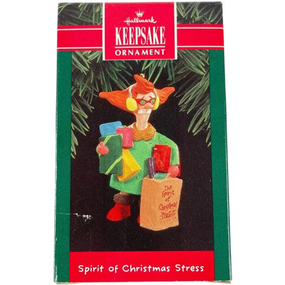 1992 Spirit of Christmas Stress Hallmark Ornament (Spirit of Christmas) QX5231