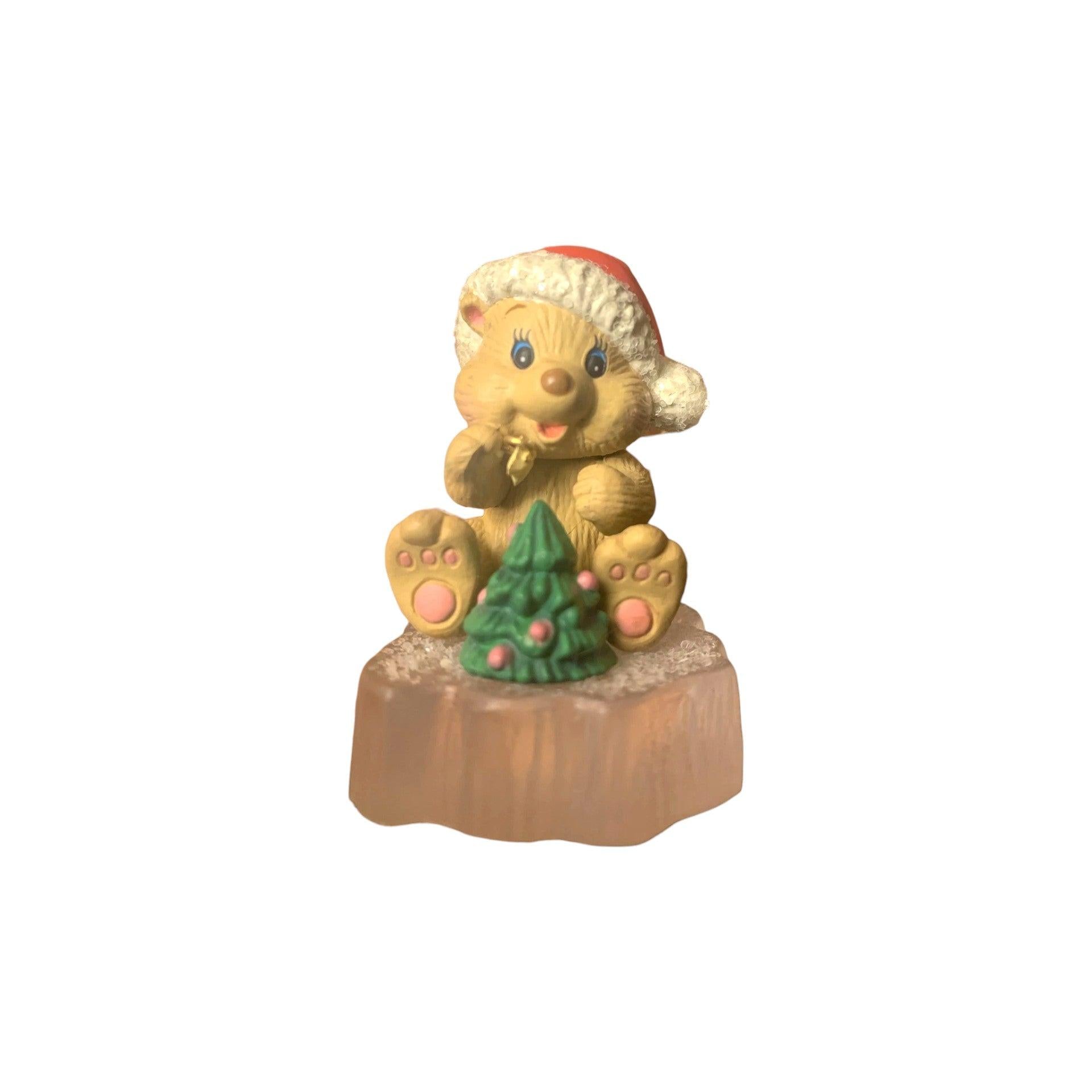 1992 The Christmas Star Carlton Cards Ornaments (Teddy Bear) 126098-7 Image1