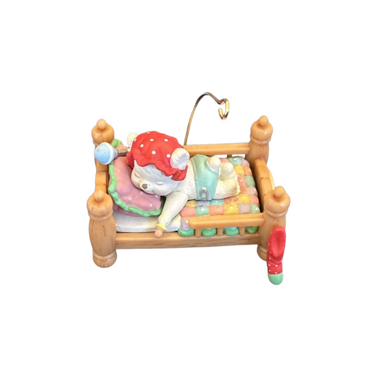 1992 Through the Years - Baby's First Bunk Bed Enesco Ornament (Baby's First Christmas) 586862 Image1