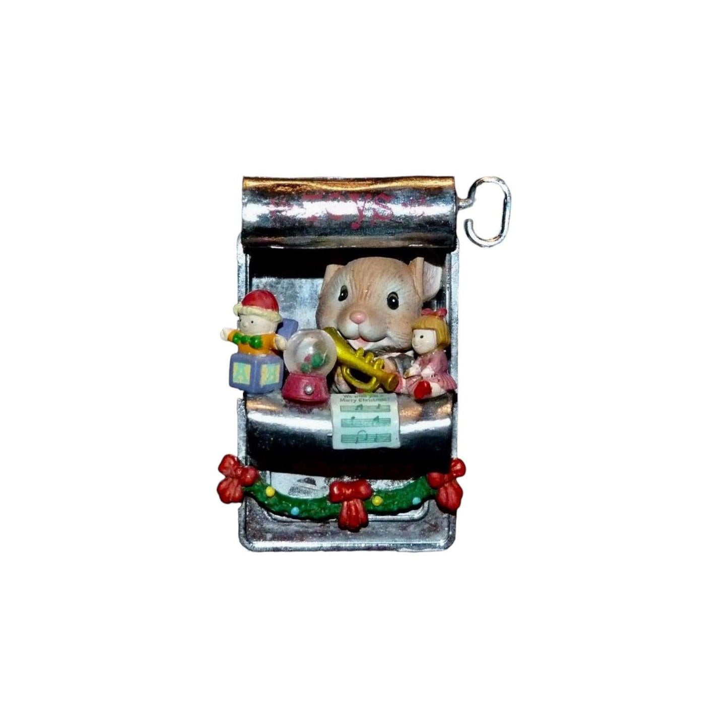 1992 Tiny Toyshop Carlton Cards Ornaments (Toymaker Santa) 120492-0 Image1