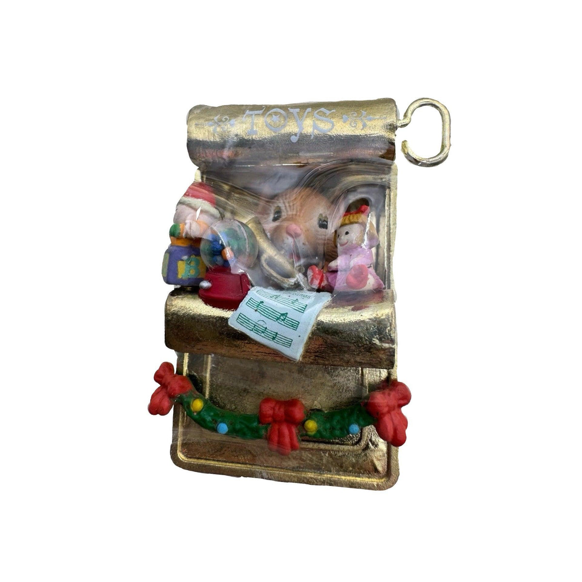 1992 Tiny Toyshop Carlton Cards Ornaments (Toymaker Santa) 120492-0 Image3