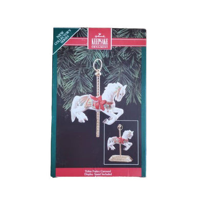 1992 Tobin Fraley Carousel Horse Hallmark Ornament (Tobin FraleyCarousels) QX489 1