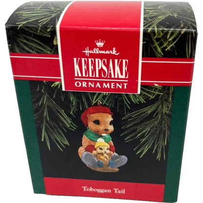 1992 Toboggan Tail Hallmark Ornament (Animal) QX5459