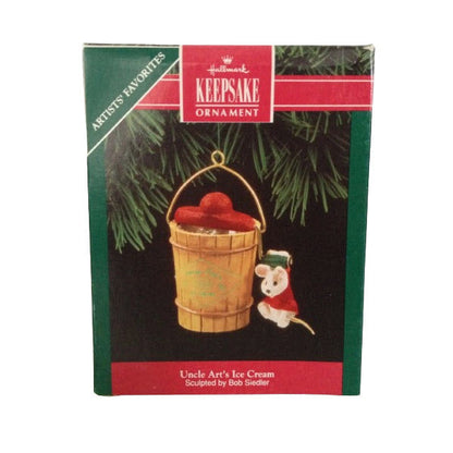 1992 Uncle Art'sIce Cream Hallmark Ornament (Ice Cream) QX5001