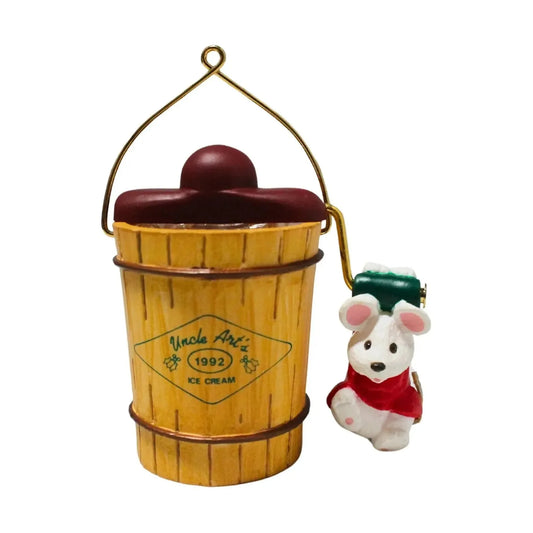 1992 Uncle Art'sIce Cream Hallmark Ornament (Ice Cream) QX5001 Image1
