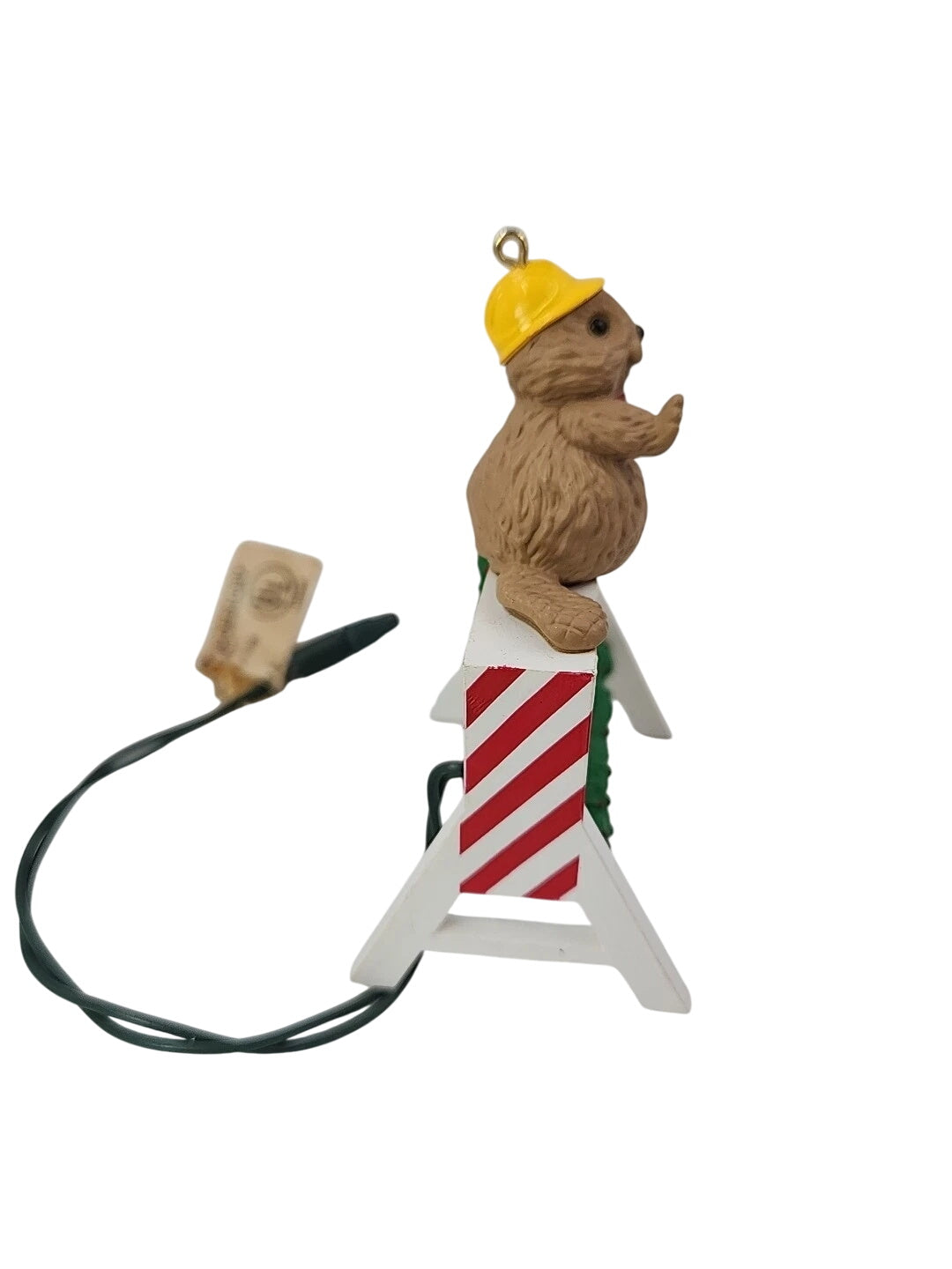 1992 Under Construction Hallmark Ornament (Beaver) QLX7324