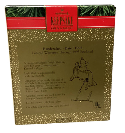 1992 Under Construction Hallmark Ornament (Beaver) QLX7324