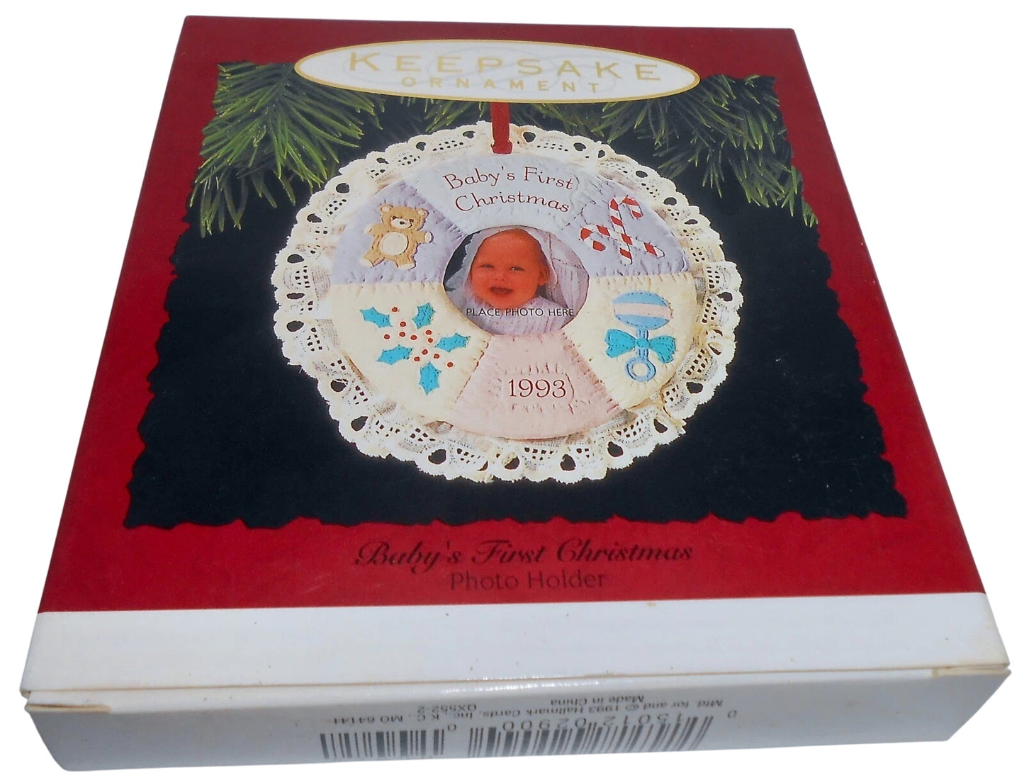 1993 Baby's First Christmas (Photo Holder)