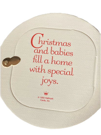 1993 Baby's First Christmas (Photo Holder)
