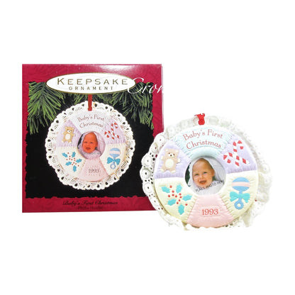 1993 Baby's First Christmas (Photo Holder)