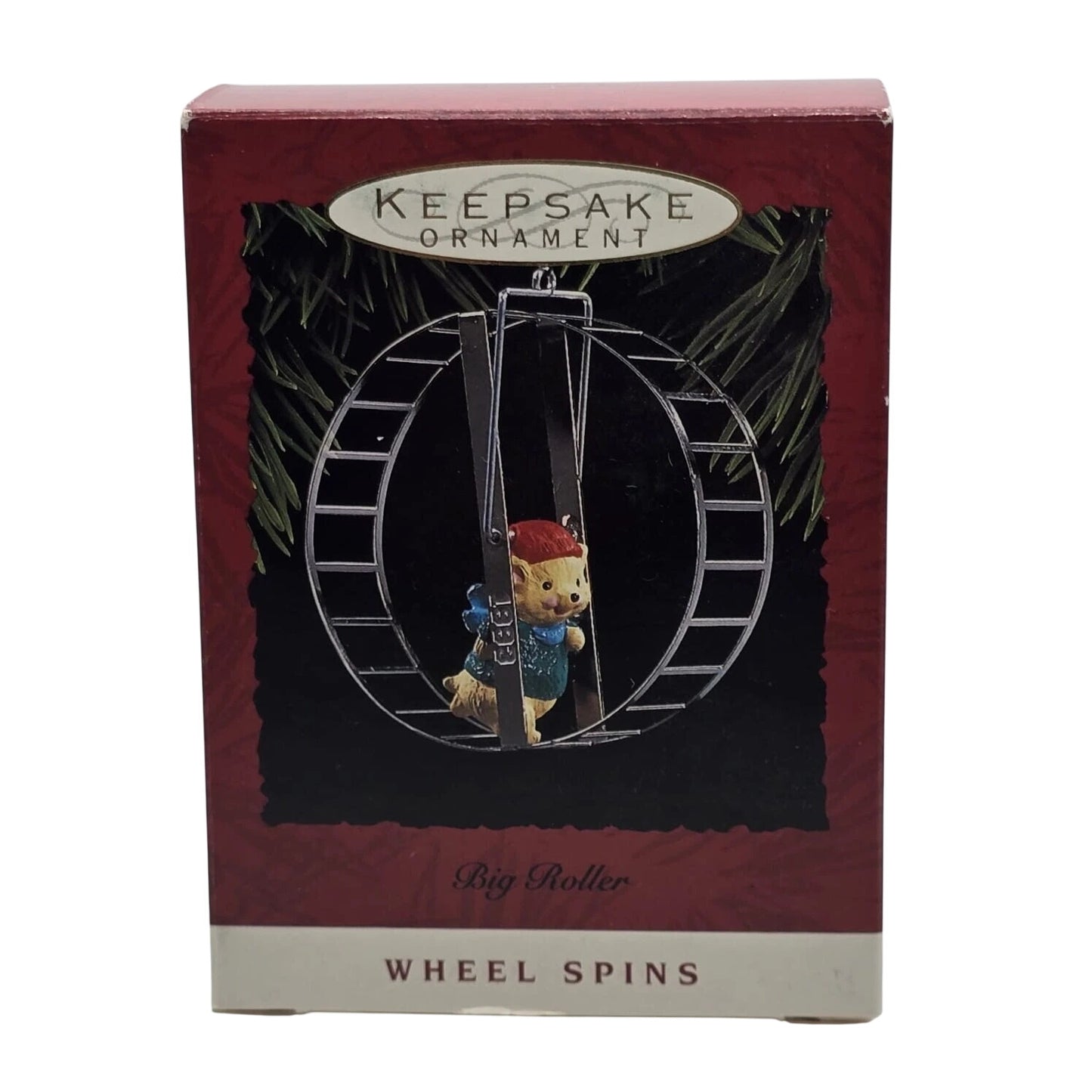1993 Big Roller Hallmark Ornament (Mouse) QX5352