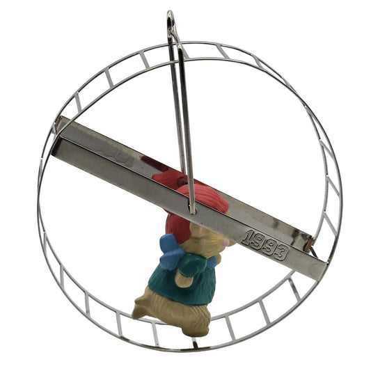 1993 Big Roller Hallmark Ornament (Mouse) QX5352