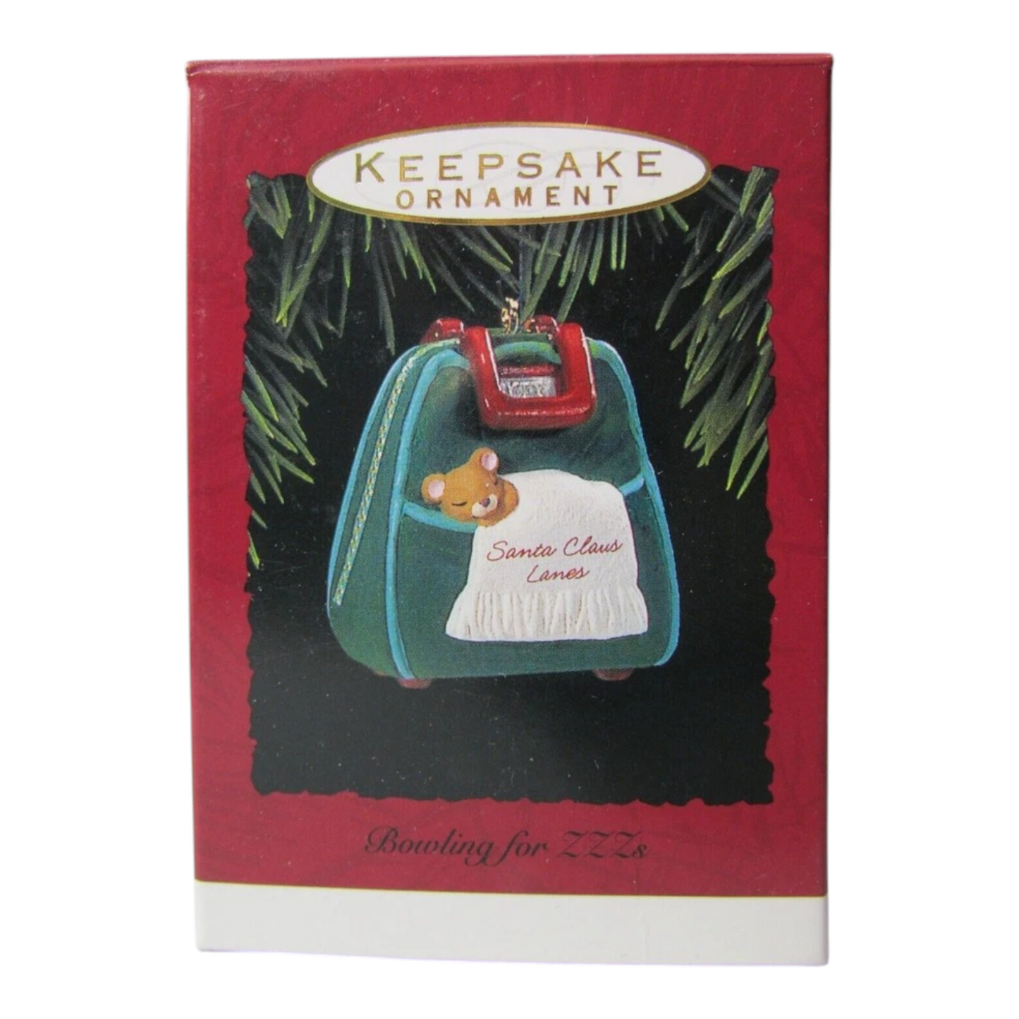 1993 Bowling for ZZZs Hallmark Ornament (Mice) QX5565