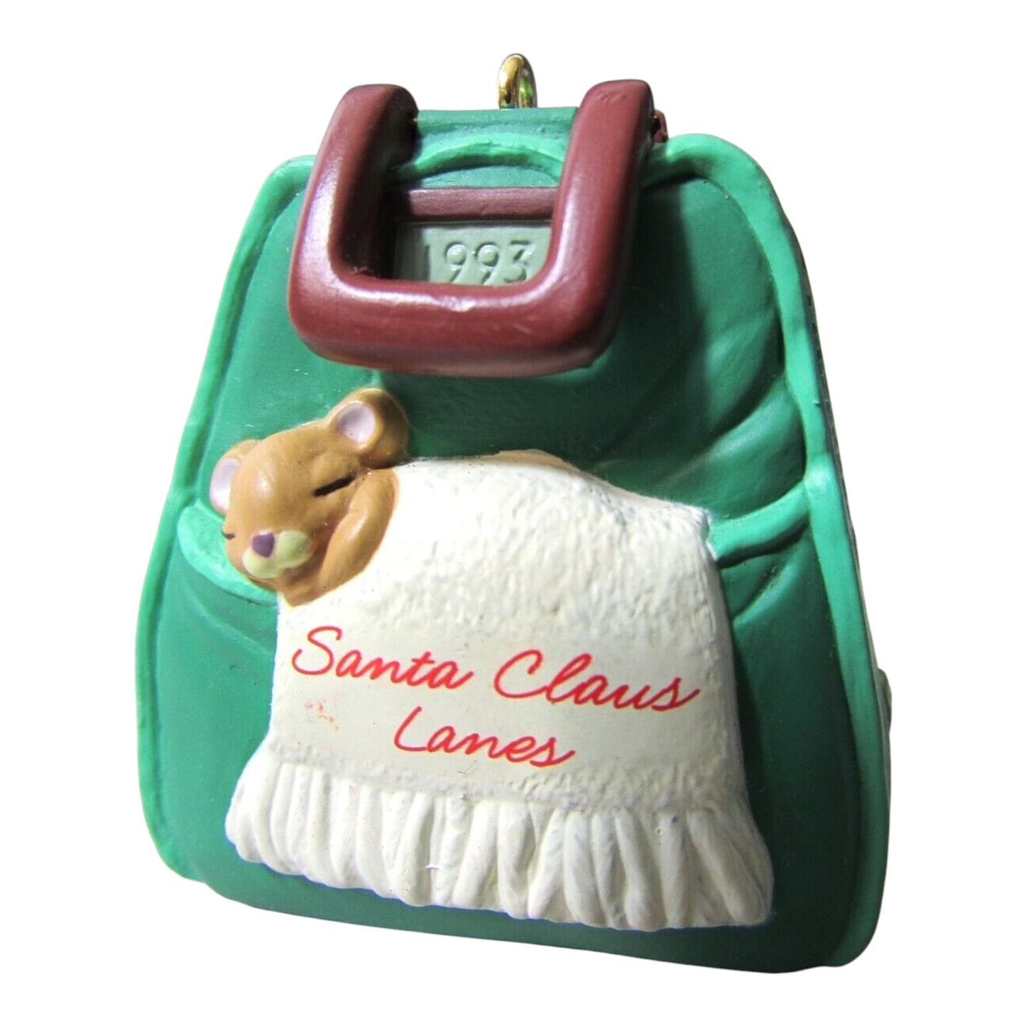 1993 Bowling for ZZZs Hallmark Ornament (Mice) QX5565