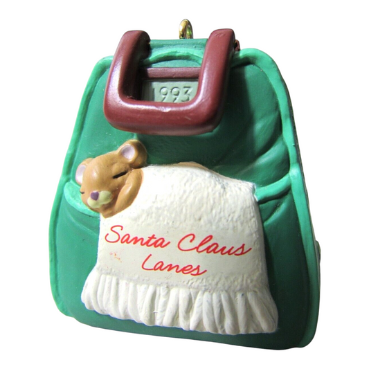 1993 Bowling for ZZZs Hallmark Ornament (Mice) QX5565