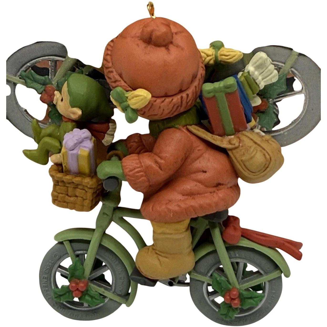 1993 Bringing Good Wishes Your Ways - Memories of Yesterday Enesco Ornament (Enesco) 592846