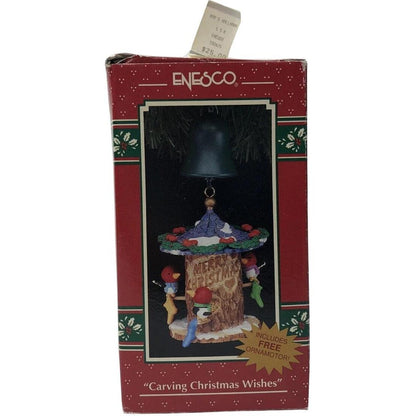 1993 Carving Christmas Wishes Enesco Ornament (Bird) 592625
